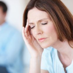 Person with Headaches