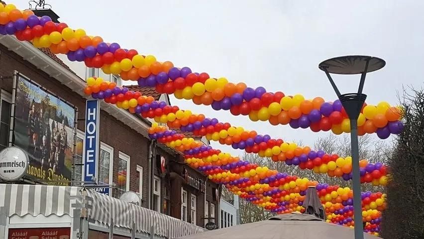 Ballondecoratie carnaval & kermis