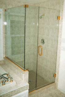 Shower Enclosures — Right Angle Shower 7 in Santa Clarita, CA