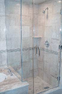 Shower Enclosures — Right Angle Shower 8 in Santa Clarita, CA