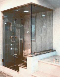 Shower Enclosures — Right Angle Shower 10 in Santa Clarita, CA