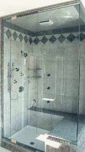Shower Enclosures — Right Angle Shower 12 in Santa Clarita, CA