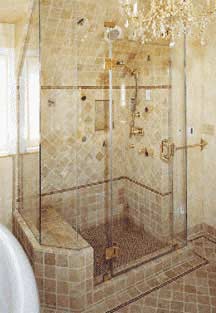 Custom Angle Shower Installations — Shower Area 4 in Santa Clarita, CA