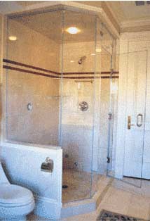 Professional Custom Angle Shower Company — Shower Area 11 in Santa Clarita, CA