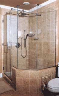 Expert Custom Angle Shower Company — Shower Area 14 in Santa Clarita, CA