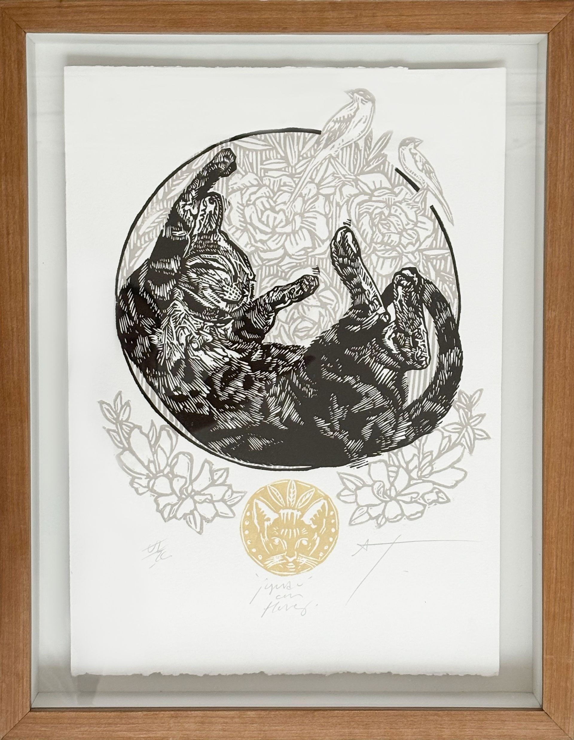 'Jugando con flores' - Irving Herrera