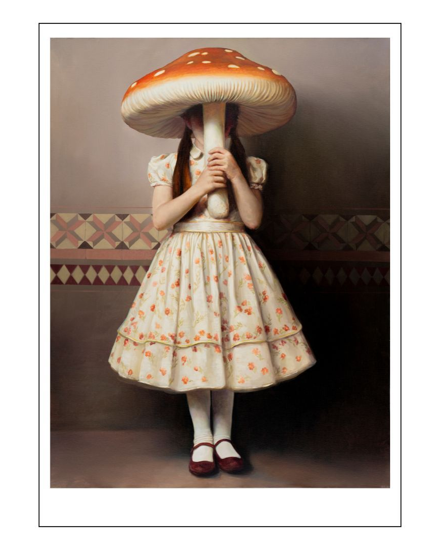 Gicleé 'Ensayo sobre Alicia' - Bache