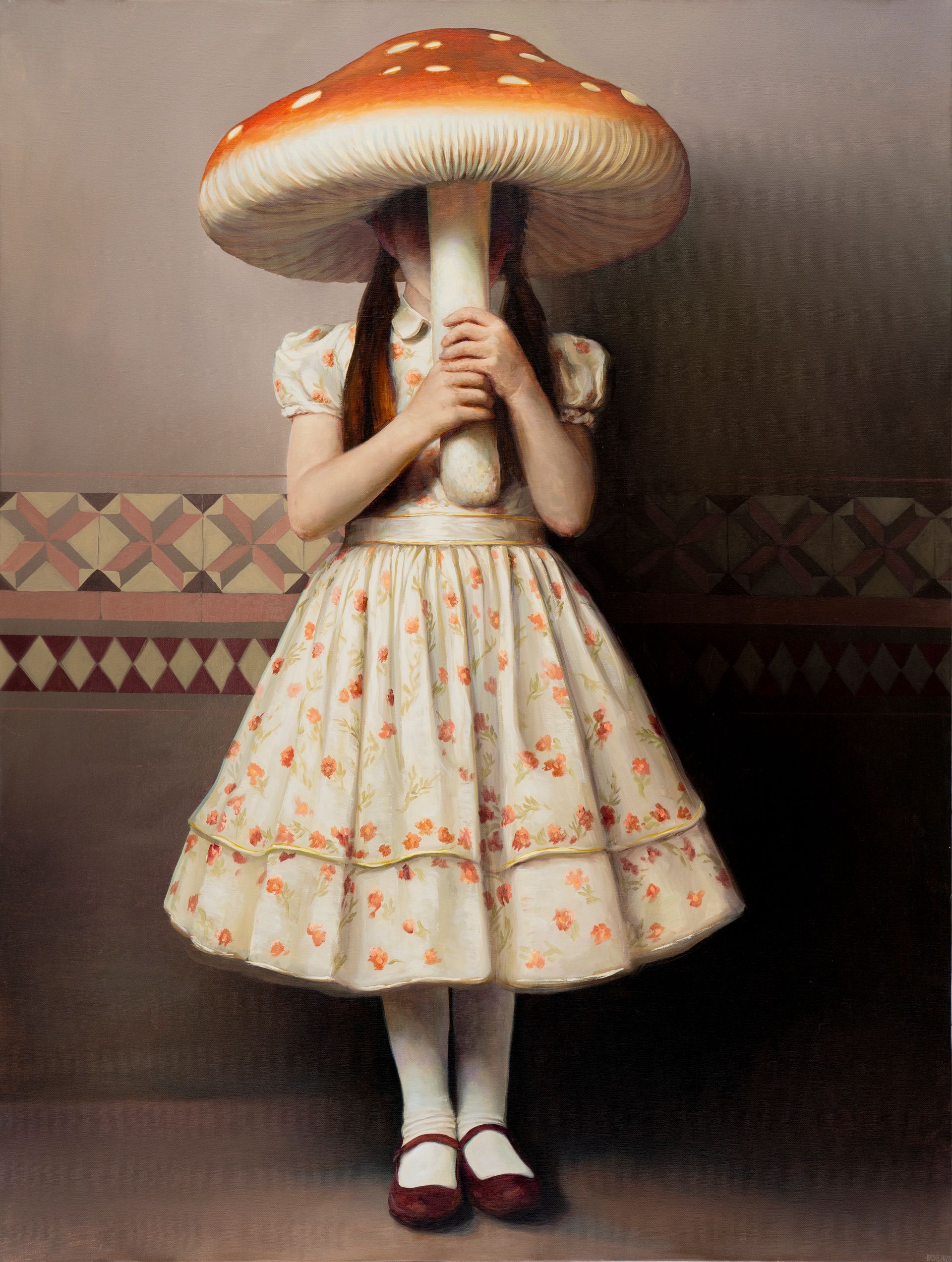 Gicleé 'Ensayo sobre Alicia' - Bache