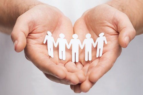 origami di una famiglia