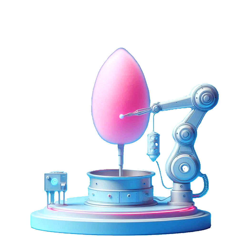 Cotton Candy Robot Arm