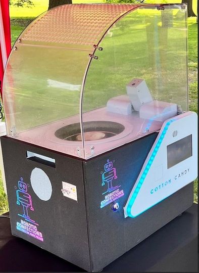 Countertop cotton candy machine rental for school fundraising events in Kansas