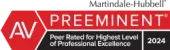 Martindale-Hubbell peer rated for excellence badge