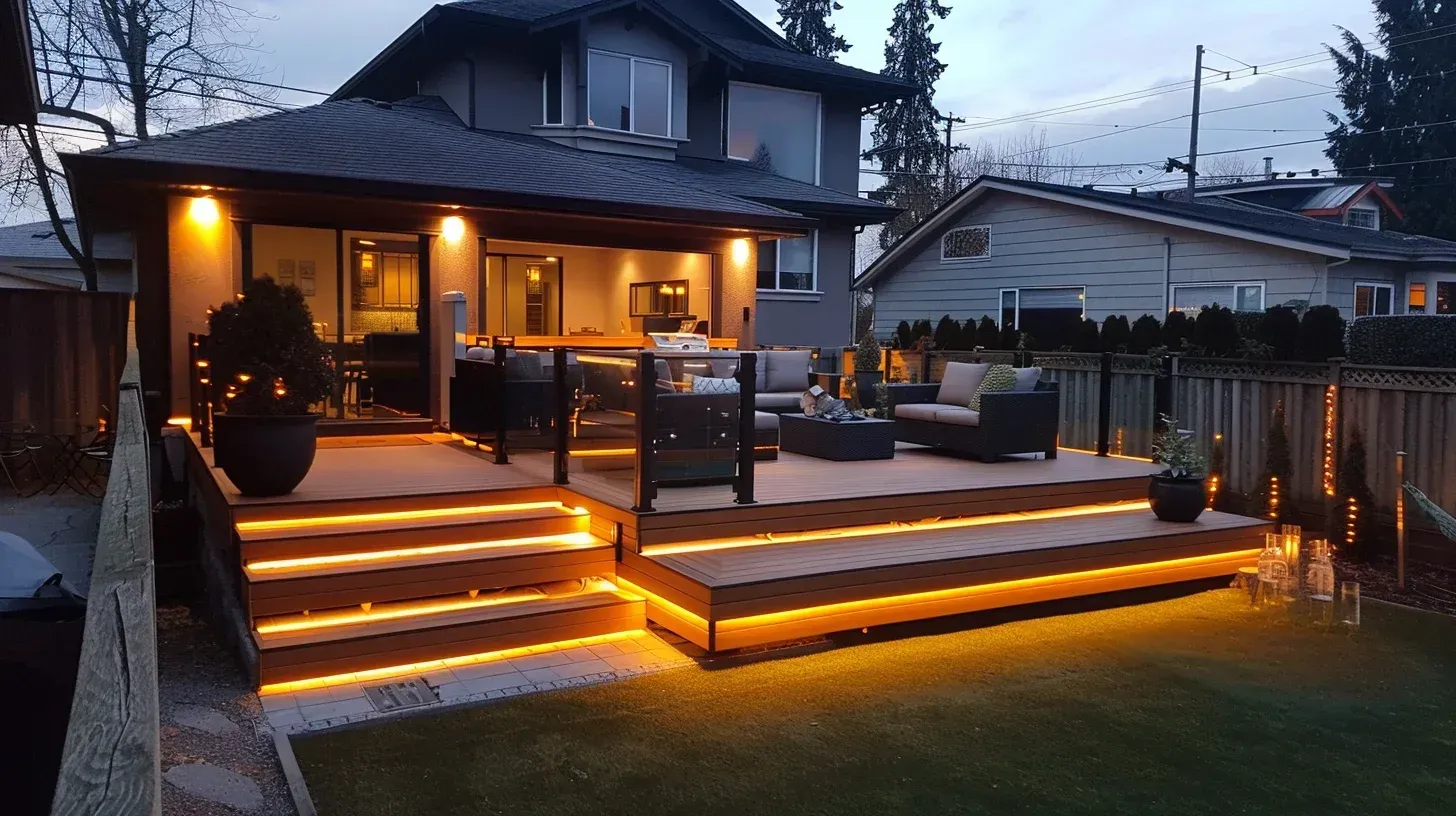 Hardwood deck installation Vancouver using exotic Ipe wood, ultra-durable materials, and luxury outdoor design. Deck Builders Vancouver deliver high-performance, long-lasting deck systems. Ideal for premium residences in Vancouver.
Deck resurfacing Vancouver BC using composite upgrades, new railings, and reinforced framing. Deck Builders Vancouver restore old decks to modern standards. Perfect for cost-effective deck renovation in Vancouver.