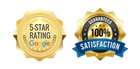 Two gold seals: 