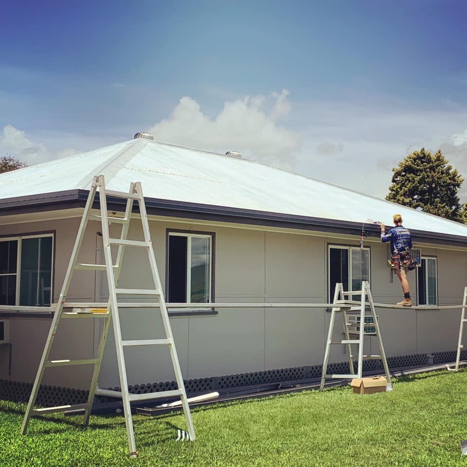 Construction Site With a Trench, Pipes, and Electrical Cables — Langley Plumbing in Mareeba, QLD