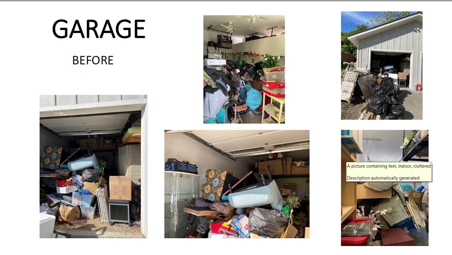 Garage Before | Atlanta, GA | Organized Chaos by V
