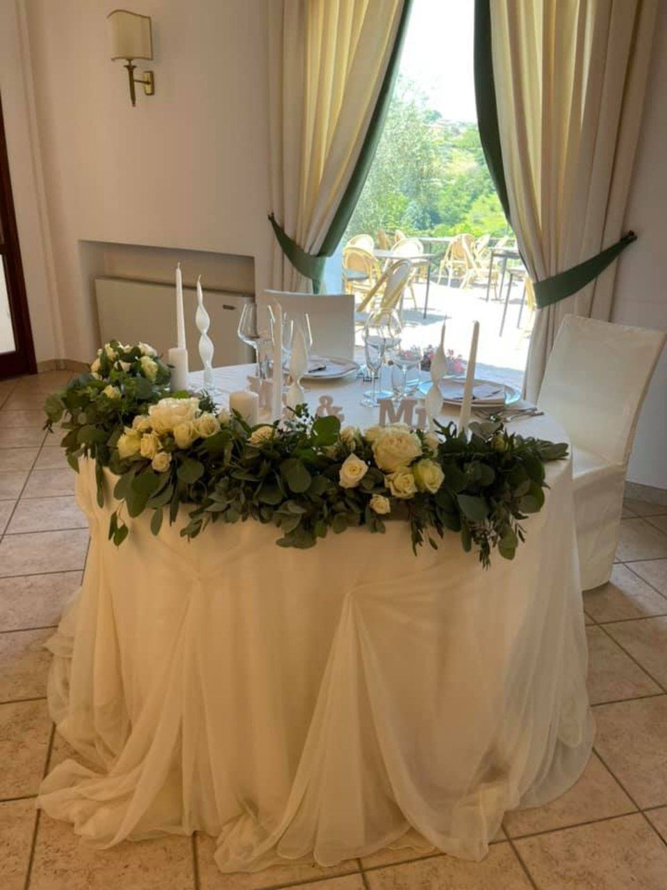 allestimento matrimonio