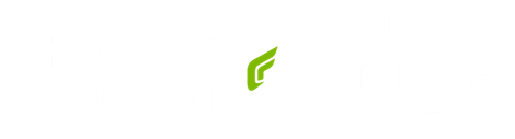 Green leaf logo.