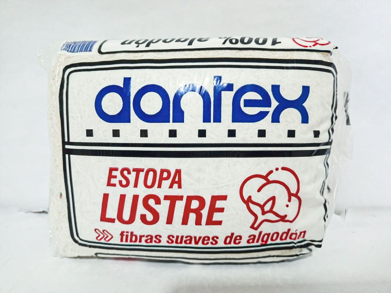 Una bolsa blanca que dice lustre.