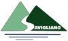 Un triangolo verde con la scritta avigliano sopra