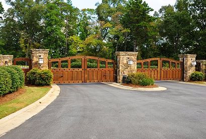 Gate Installation — Wood Security Gates With Fence In Independence, MO