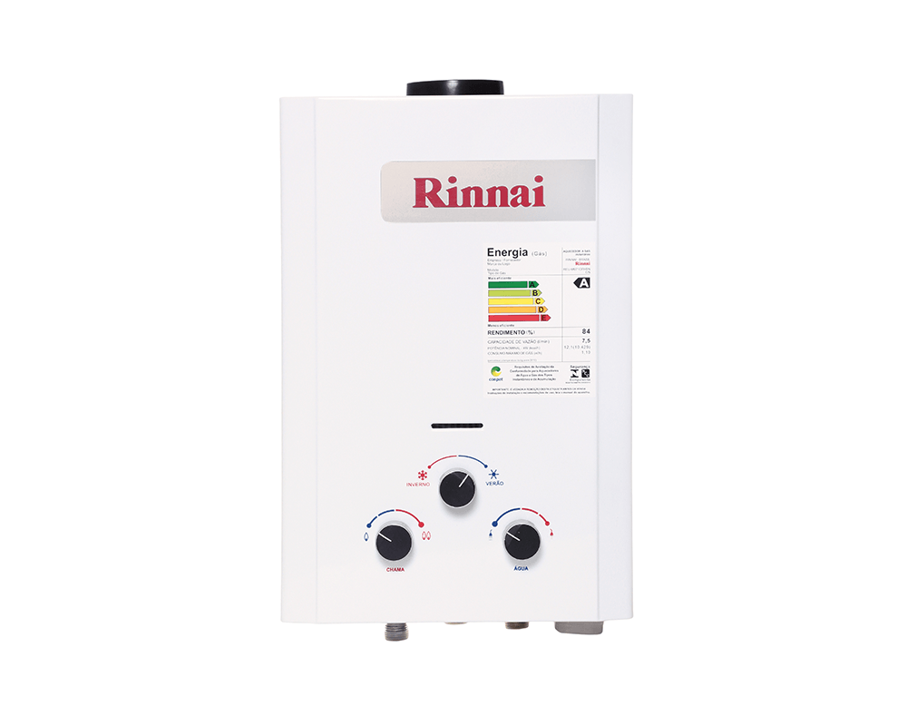 Aquecedor de água a gás RINNAI modelo REU M07