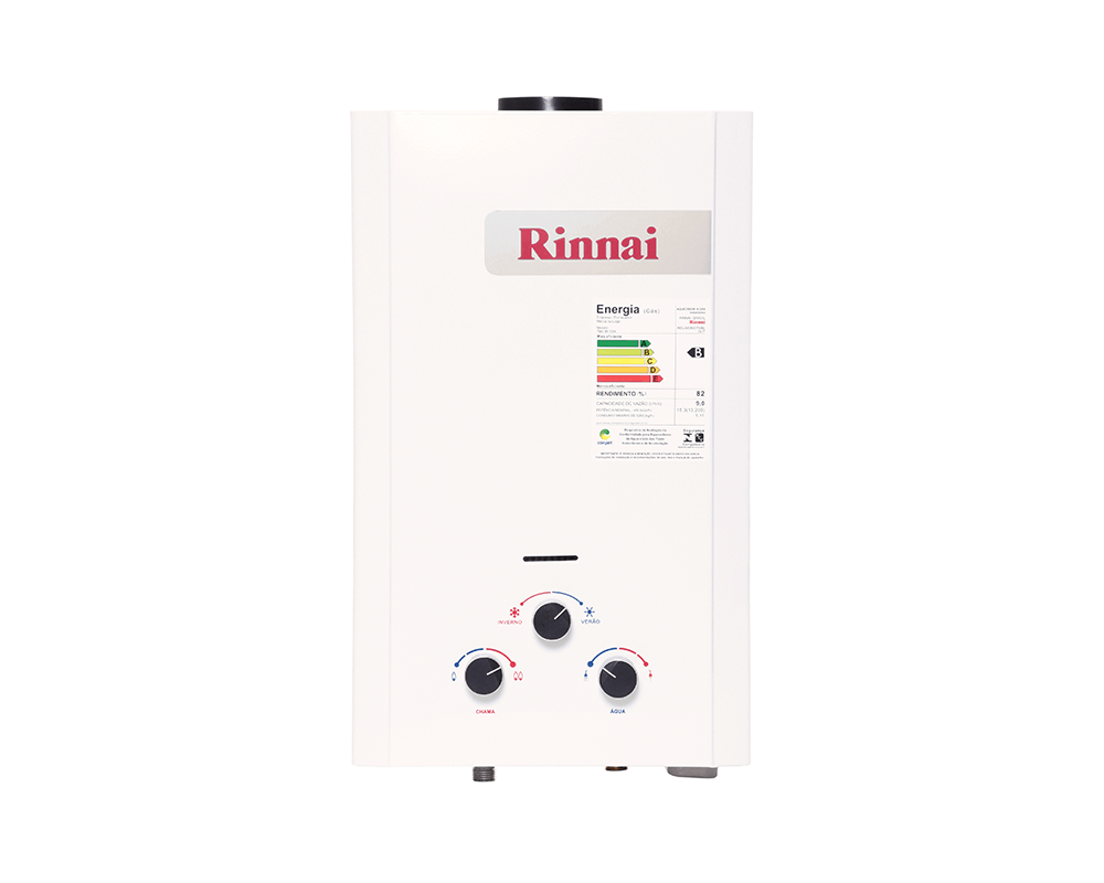 Aquecedor de água a gás RINNAI modelo REU M09
