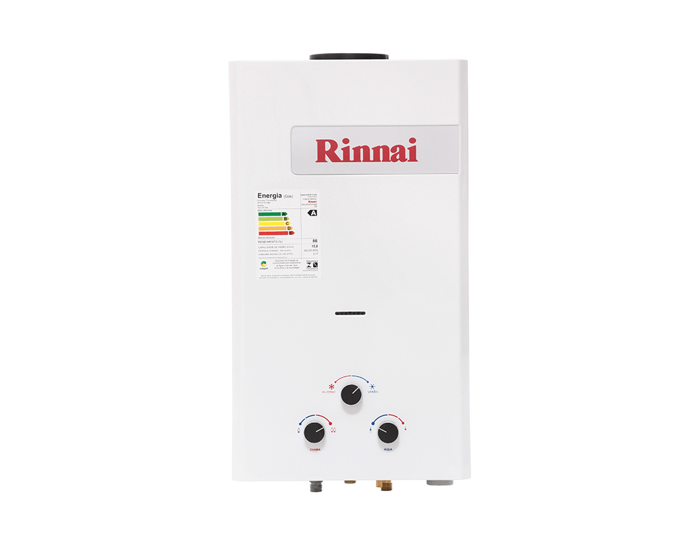 Aquecedor de água a gás RINNAI modelo REU M150 CFHB