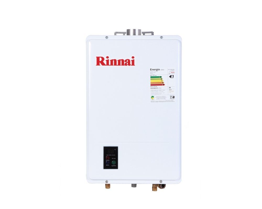 Aquecedor de água a gás RINNAI modelo REU 1602 FEH