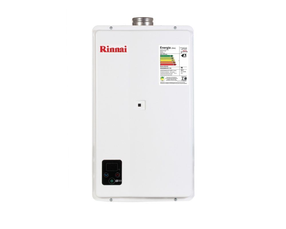 Aquecedor de água a gás RINNAI modelo REU E33
