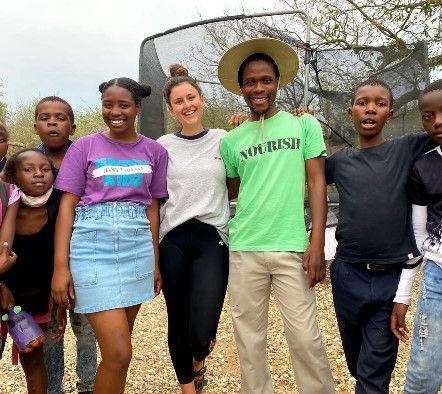 Nourish Eco Village staff and volunteers