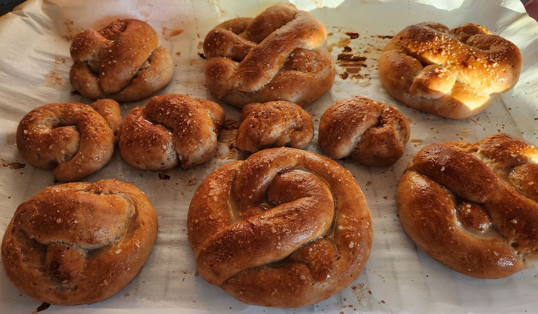 No-Gluten Soft Pretzels