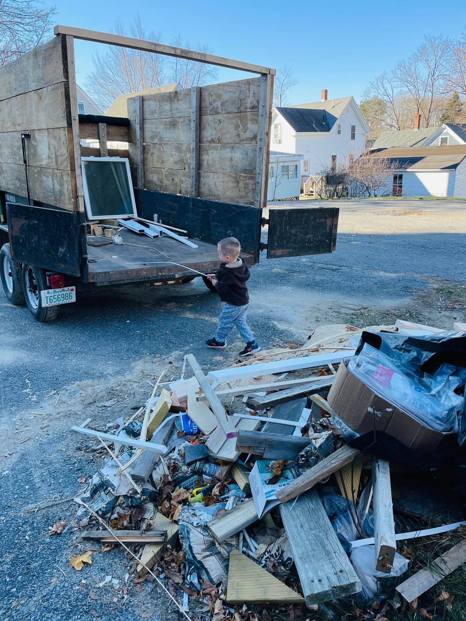 demolition debris cleanups