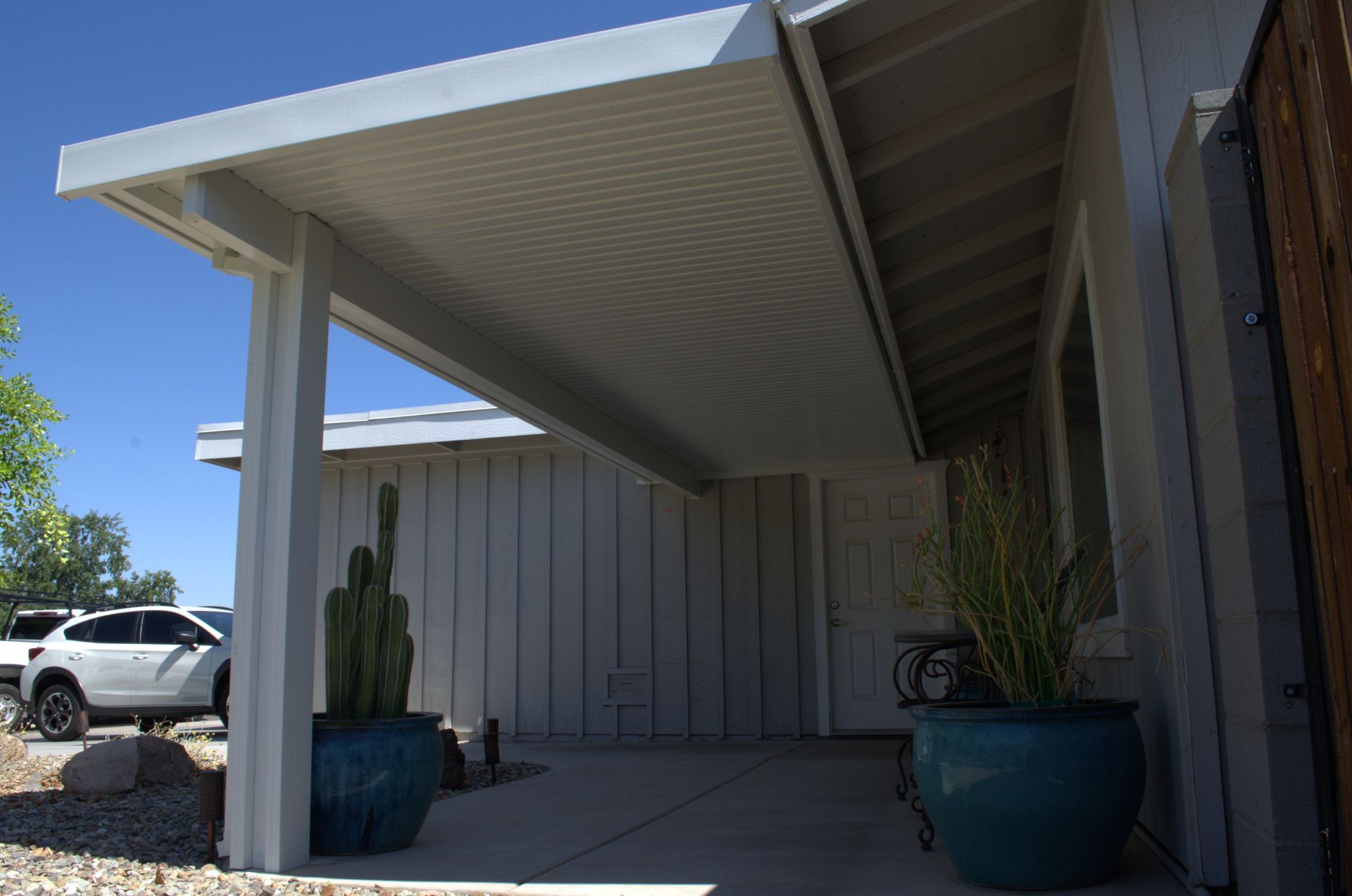 Innovative patio shades creating a cool retreat in El Mirage.