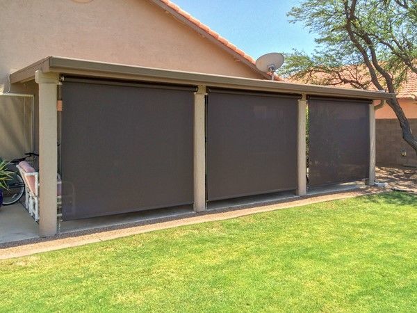Buckeye backyards beautified and made private with durable screens.