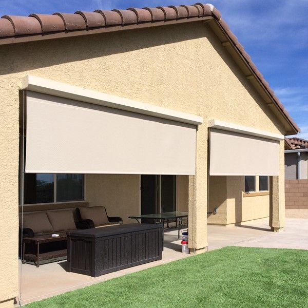 Beautiful Mesa home enhanced with a custom patio cover by Southwest Patio, blending seamlessly with Arizona's landscape.