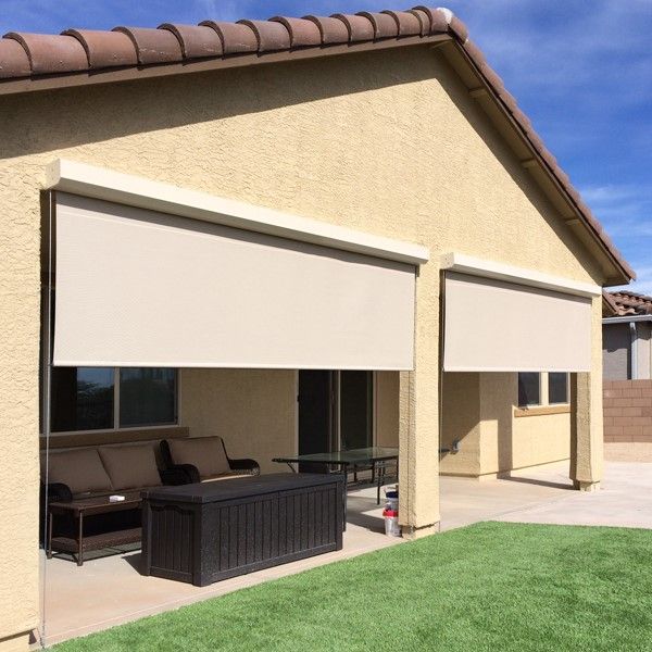 Exterior-Roll-Down-Privacy-Screen-Rio-Verde-AZ
