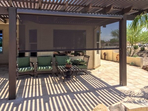 Peoria residences enhanced with Southwest Patio's privacy screens for outdoor elegance.