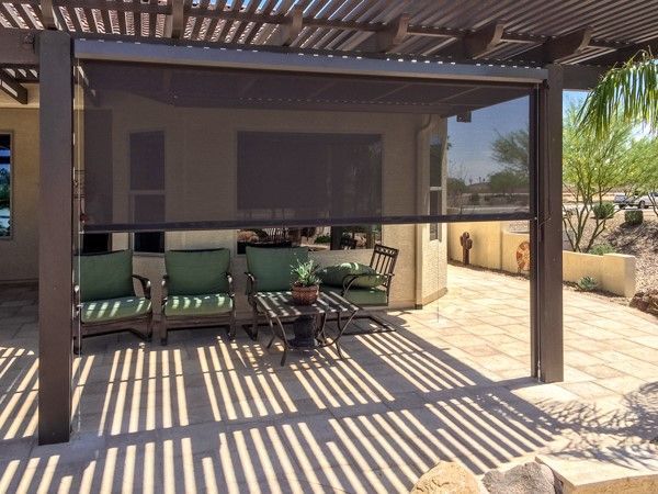 Beautiful Mesa home enhanced with a custom patio cover by Southwest Patio, blending seamlessly with Arizona's landscape.