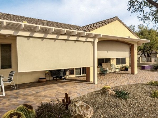 Fountain Hills patios transformed with Southwest Patio's privacy screens.