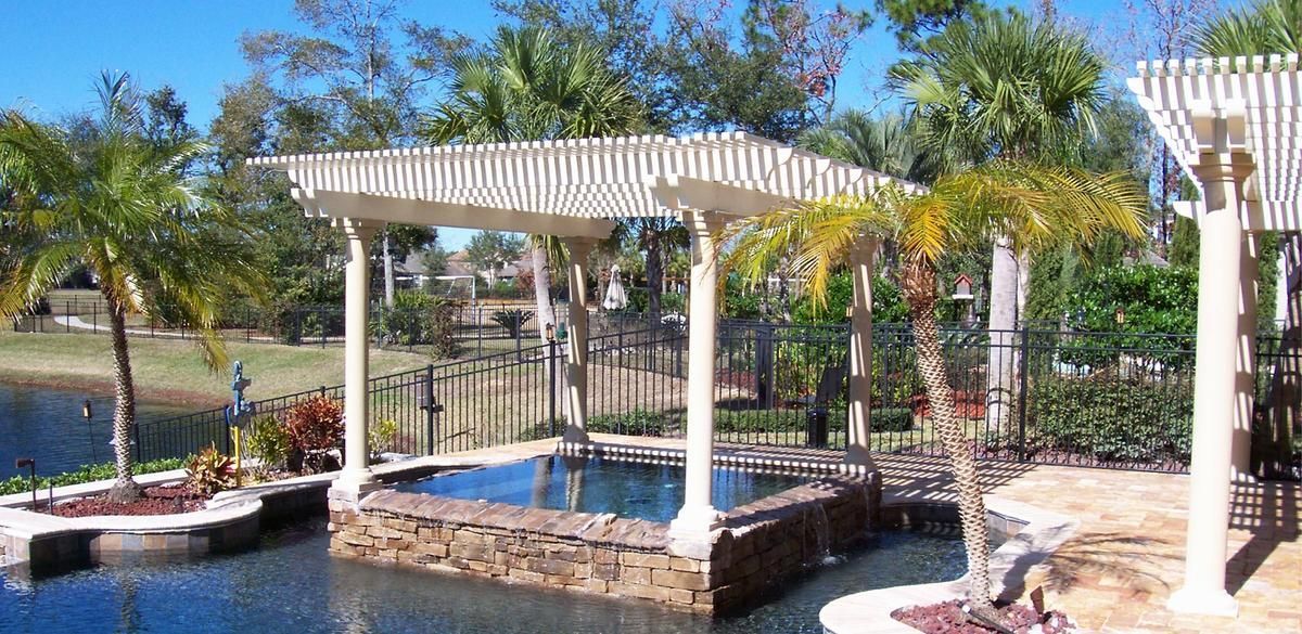 Elegant Four Seasons patio cover providing ample shade during the hot Phoenix summer, crafted by Southwest Patio.