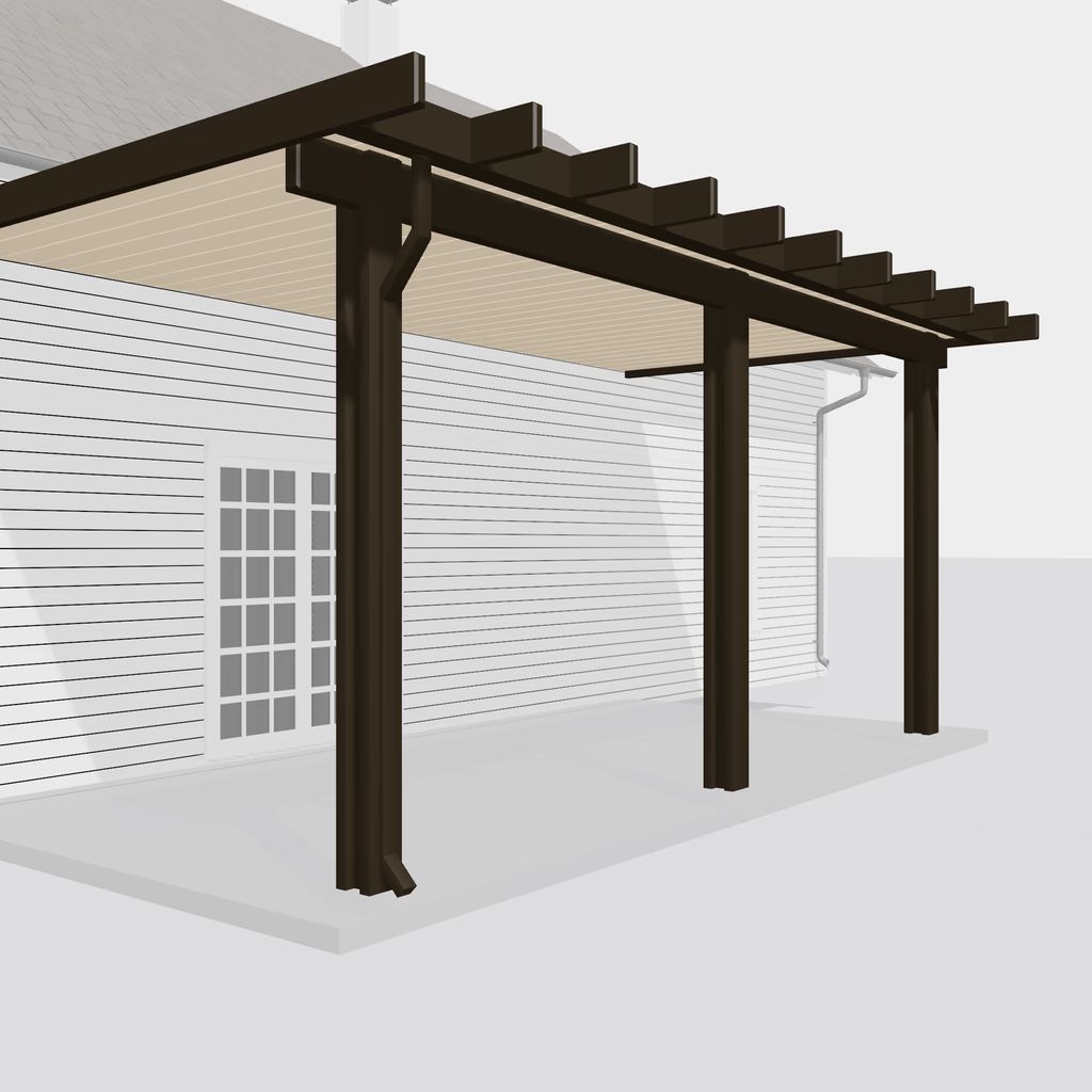 Patio Cover Design step 1.
