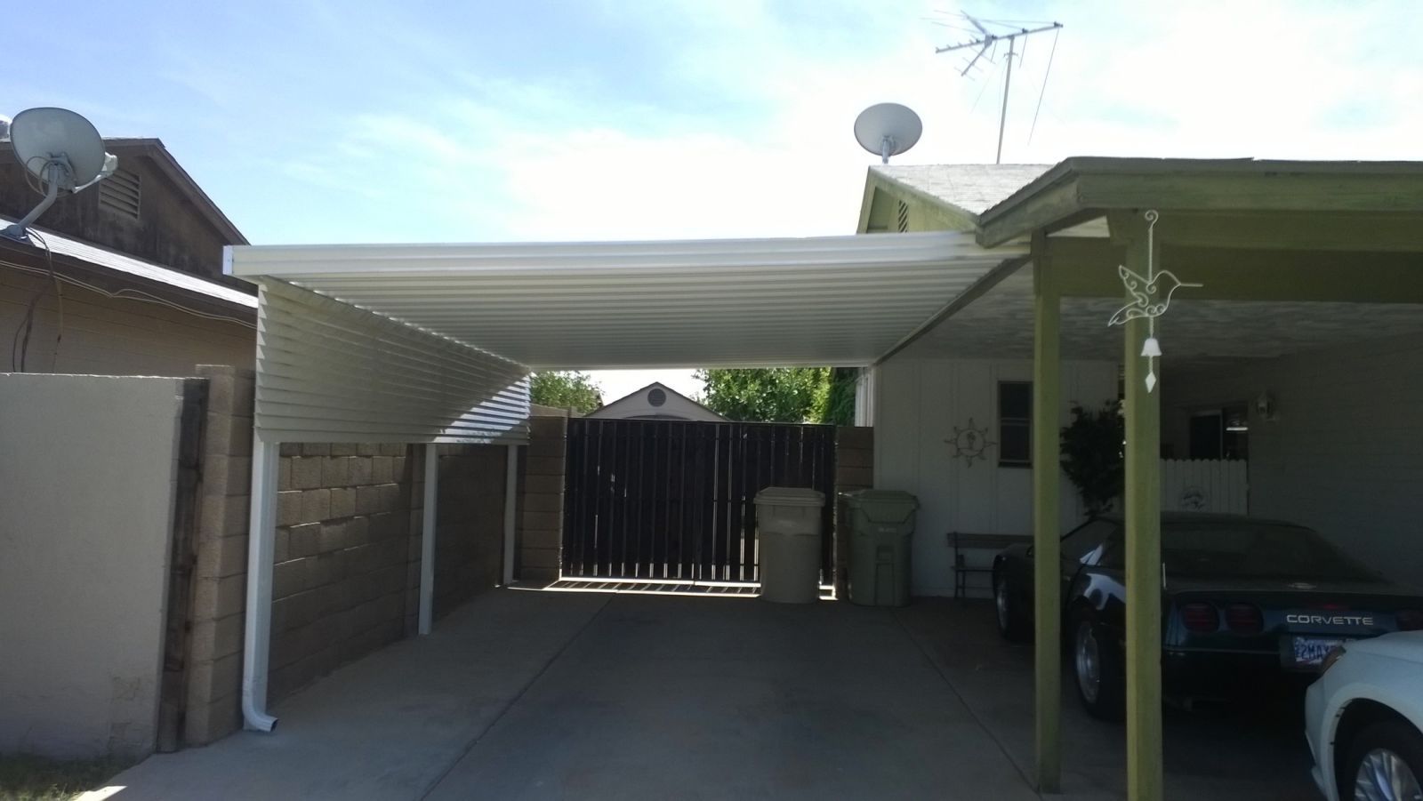 Arizona car port conversions by Southwest Patio, adding value to Sun City homes.