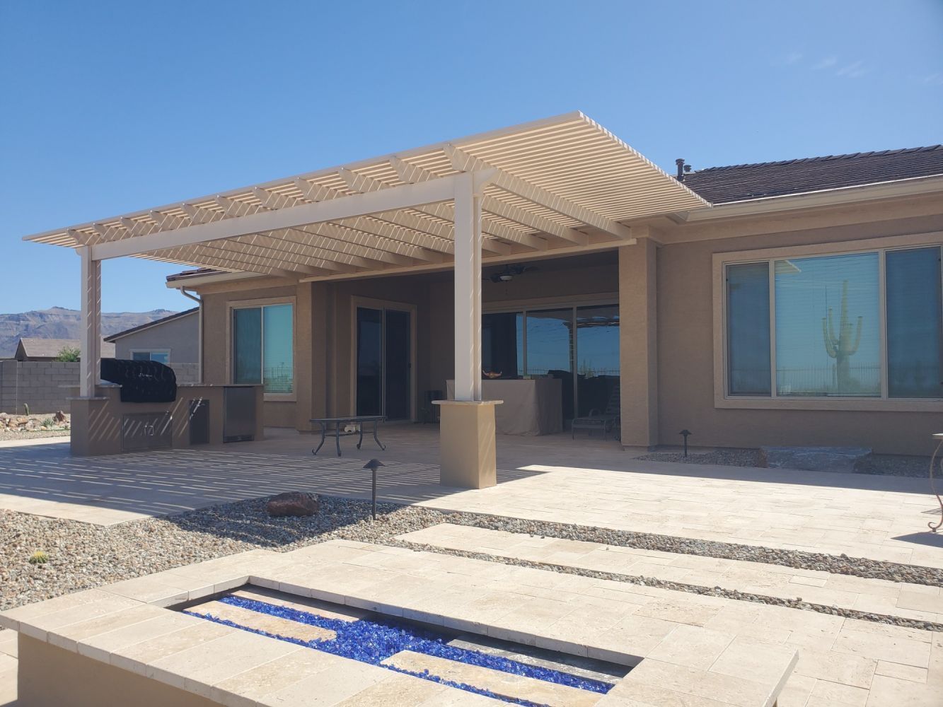 Open-style lattice cover by Southwest Patio, bringing a touch of sophistication to El Mirage outdoor spaces.