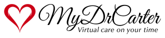 My DrCarter virtual care on your time logo