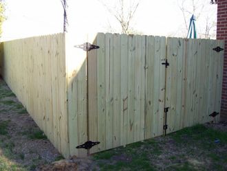 Wood Privacy Fence — Elizabeth, NC — Albemarle Fence & Rail, Co.
