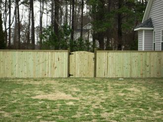 Wood Privacy Fence — Elizabeth, NC — Albemarle Fence & Rail, Co.