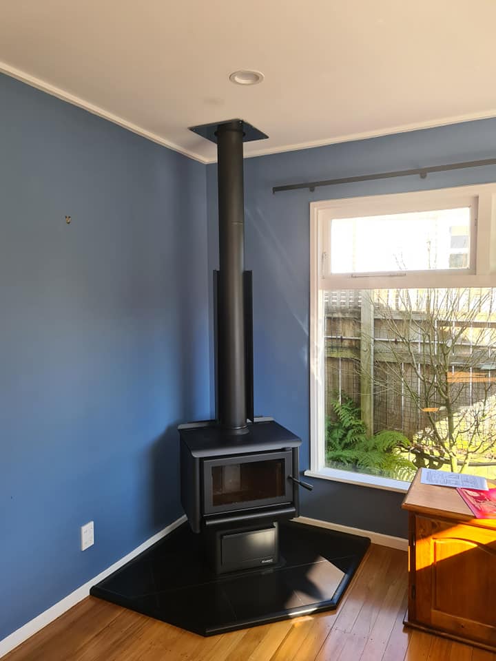 fireplace installation