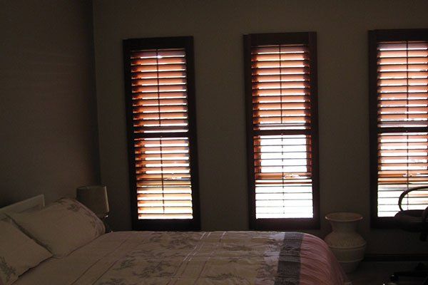 Black Shutters — Warragul, VIC — Countrywide Curtains & Blinds