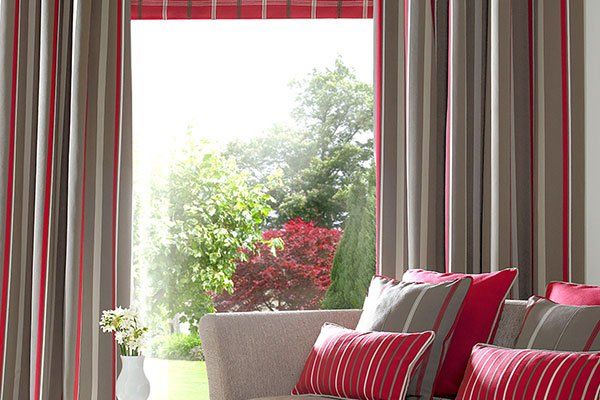 Mixed Color Curtain — Warragul, VIC — Countrywide Curtains & Blinds